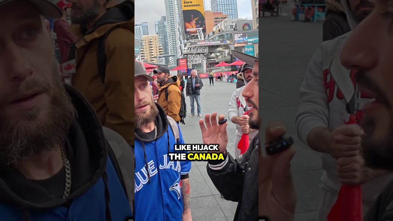 Non Canadian flags at Canada 1st rally? 🇨🇦🤔💭 #viral #canada #politics #iran