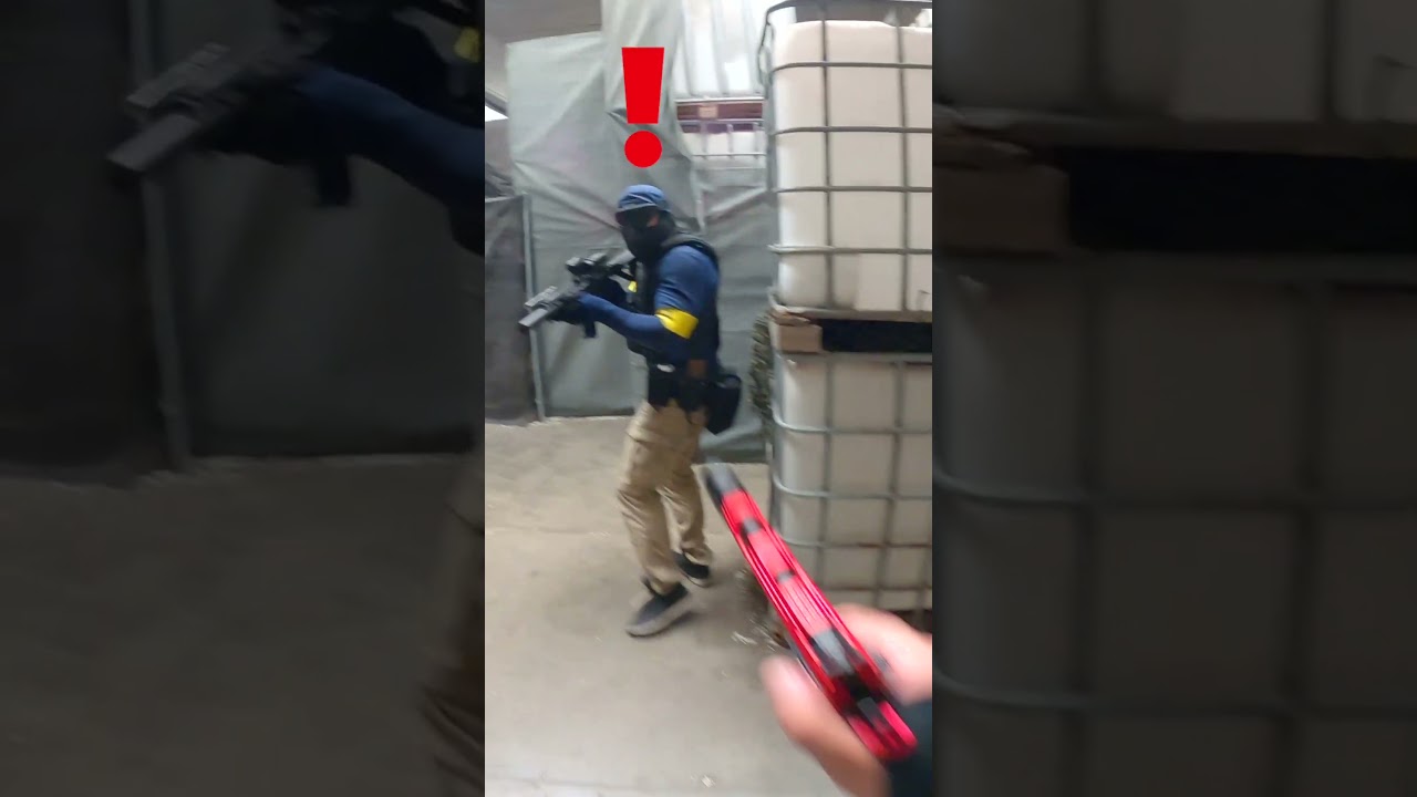 Flanking behind the enemies #shorts