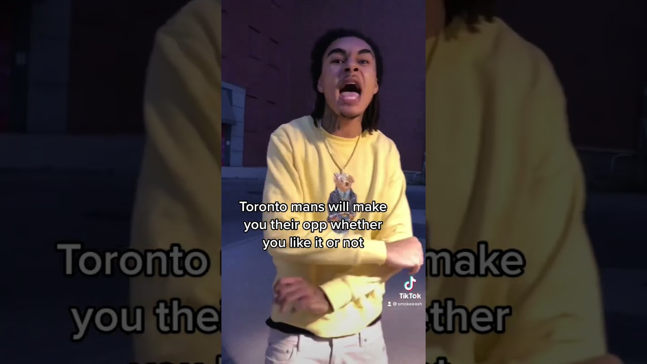 Toronto mans will make you their opp whether you like it or not! #shorts