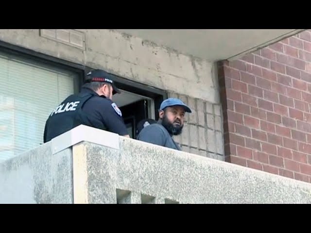 Ottawa murder suspect’s arrest caught on camera | CTV NEWS EXCLUSIVE