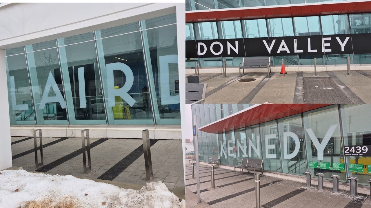 Inside Eglinton Line 5 Stations | Laird, Don Valley & Kennedy (part 5 final)