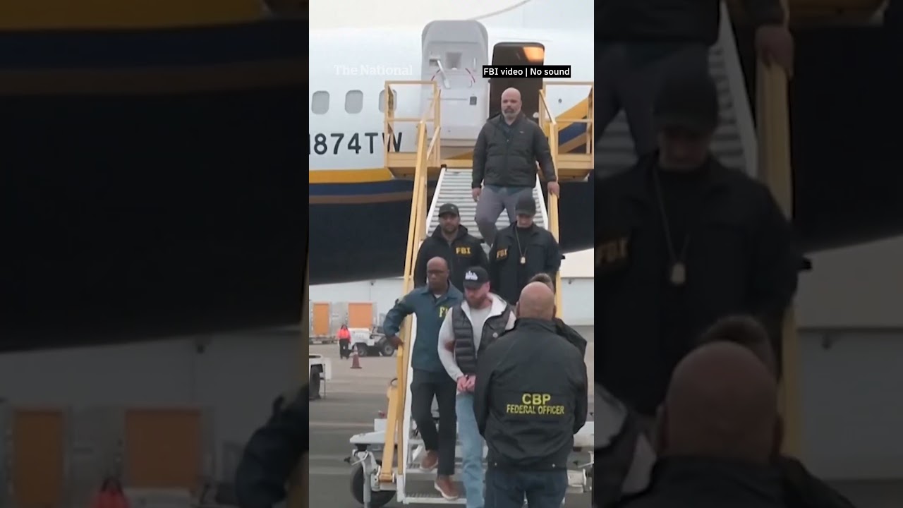 FBI releases video of Ryan Wedding in police custody