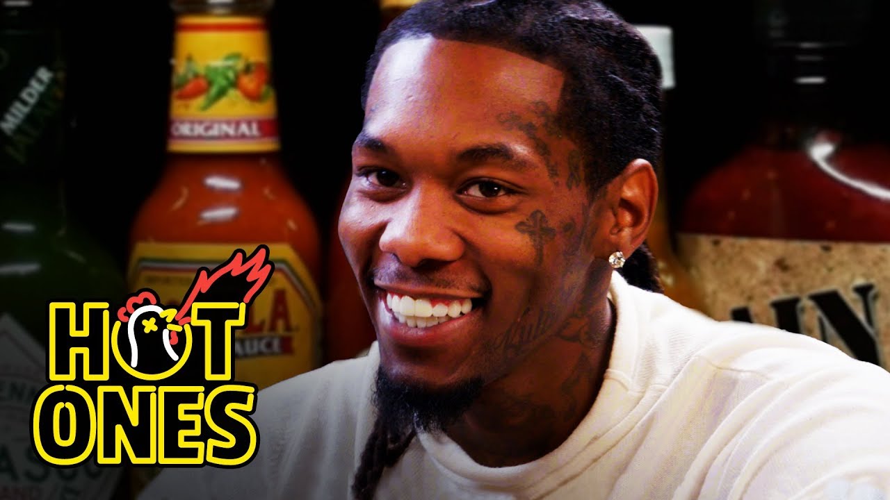 Offset Screams Like Ric Flair While Eating Spicy Wings | Hot Ones