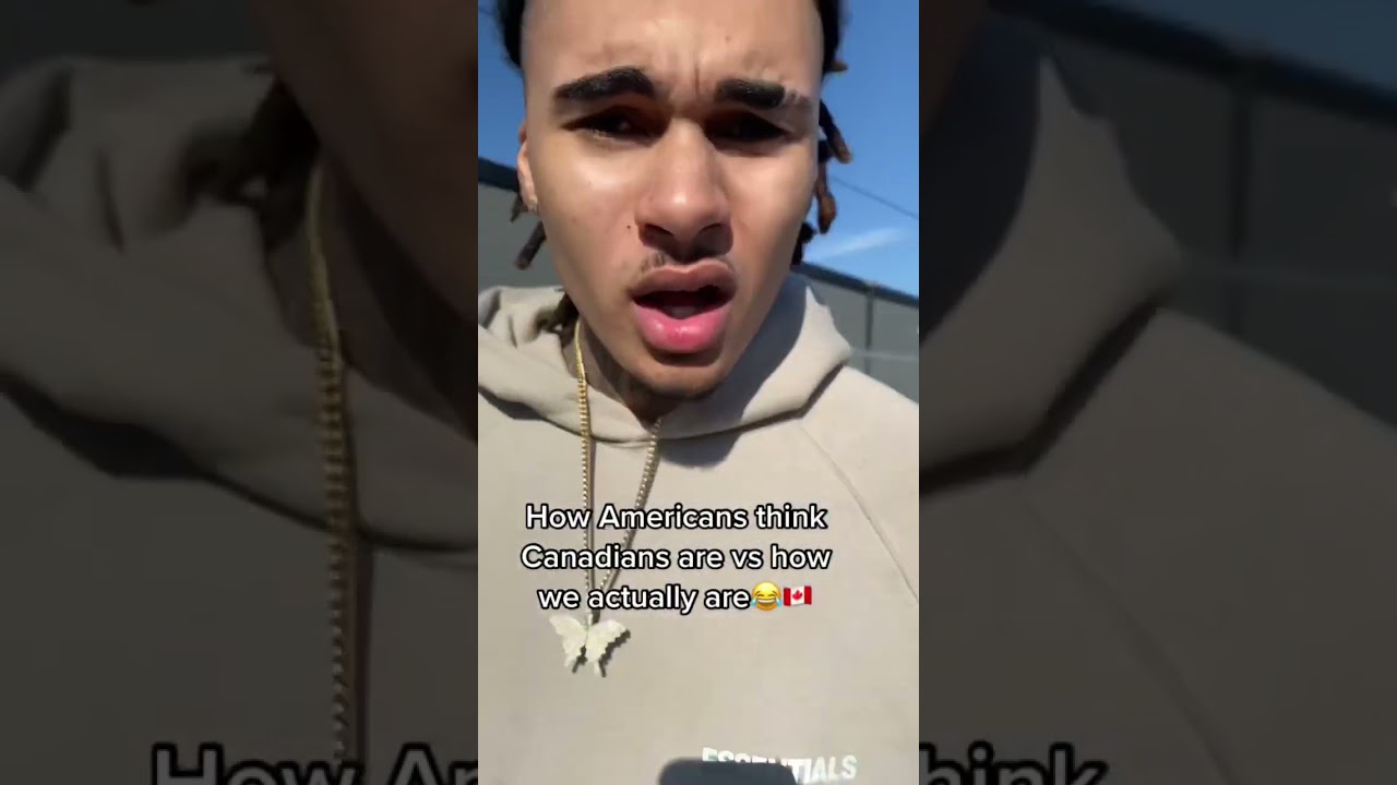 How Americans think Canadians are vs how we really are😂😂 #shorts