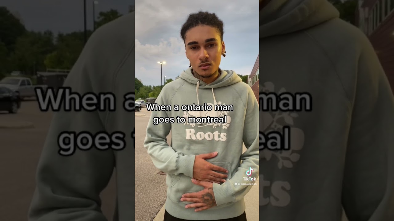 When a Ontario man goes to Montreal! (French city)😂😂 #shorts