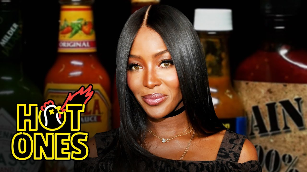 Naomi Campbell Almost Faints While Eating Spicy Wings | Hot Ones