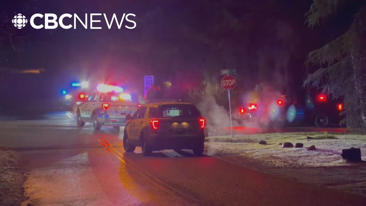 Surrey police arrest 3 men after early morning extortion-related shooting