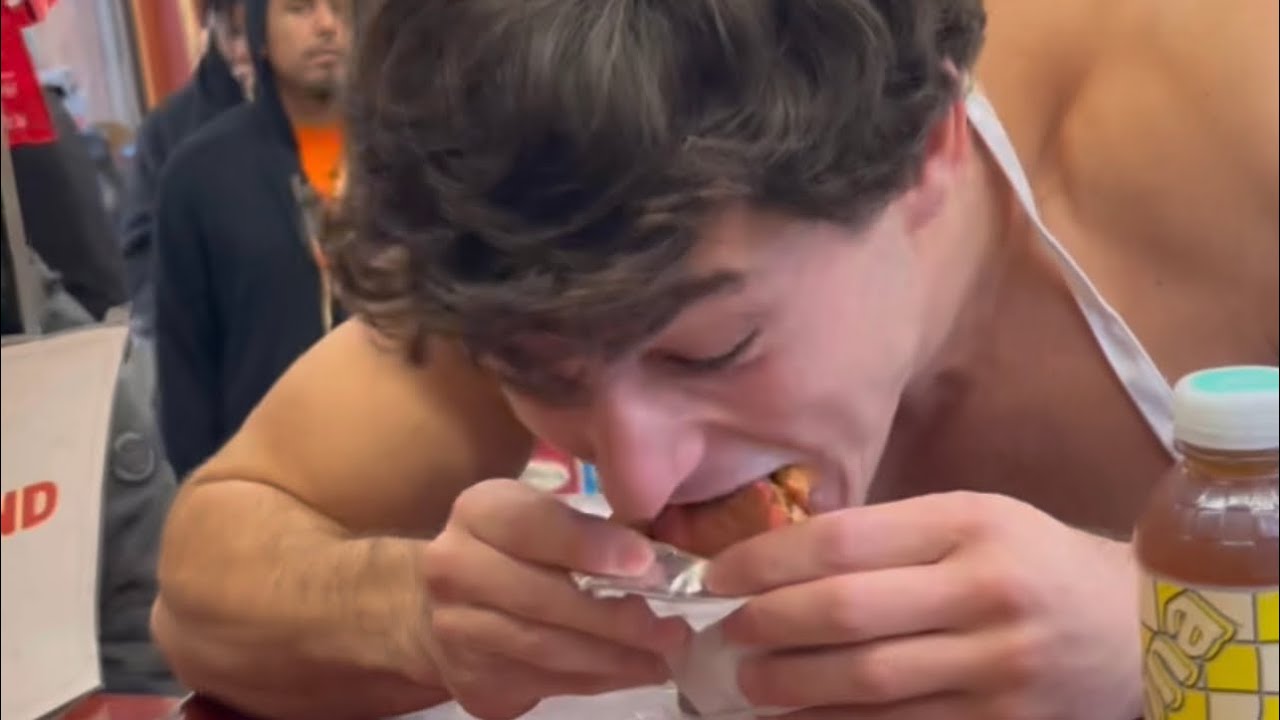 Chicken Parm with pasta on red velvet pancake THE OCKYY WAYYY