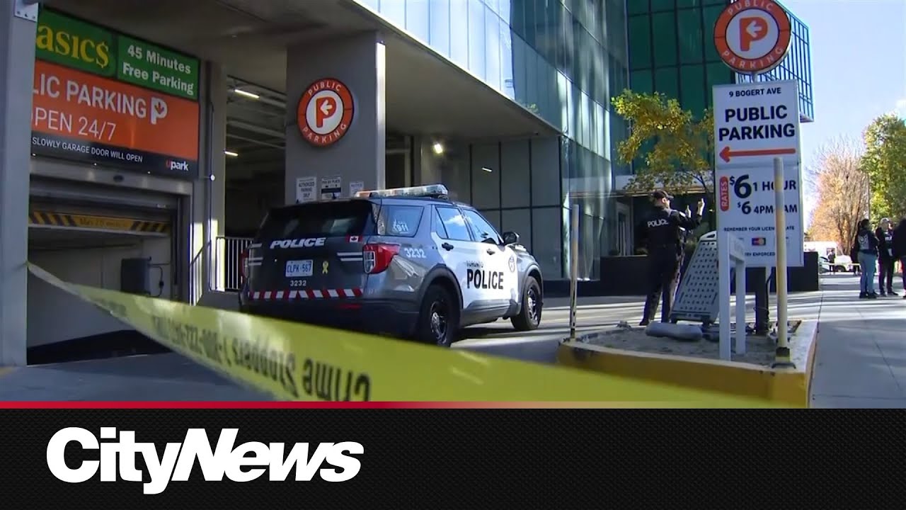 Man in life-threatening condition after daytime shooting in parking garage