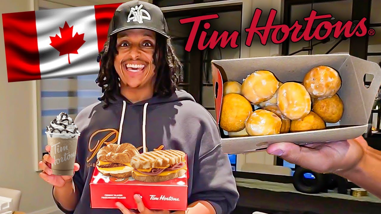 AGENT DOES A TIM HORTONS MUKBANG IN CANADA