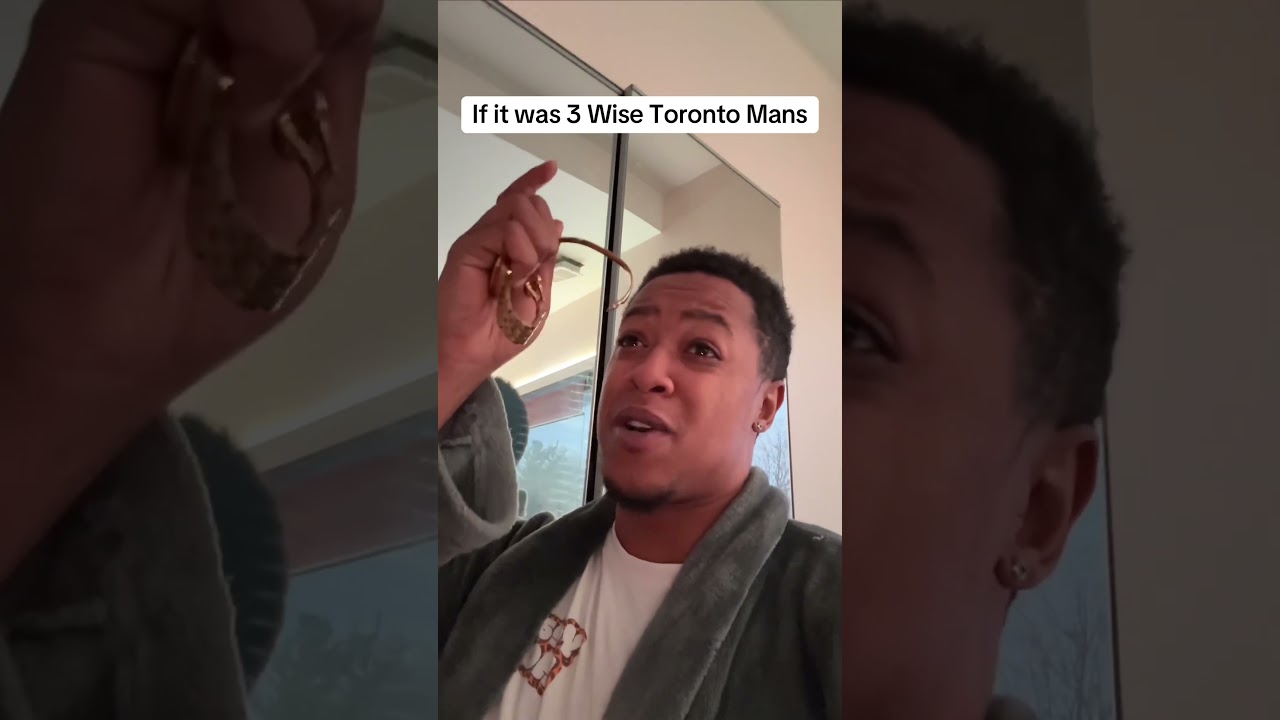 If it was 3 Wise Toronto Mans #comedy