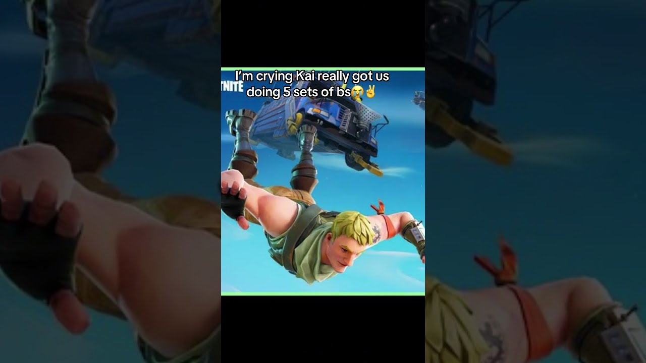 Kai working out is bs😂