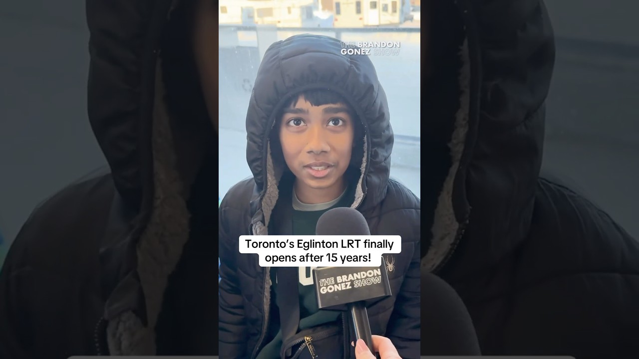 Toronto’s Eglinton LRT finally opens after 15 years!