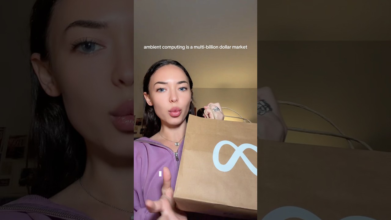 Just got the Meta Display Glasses π€ #raybanmeta #meta #ai #tech #unboxing