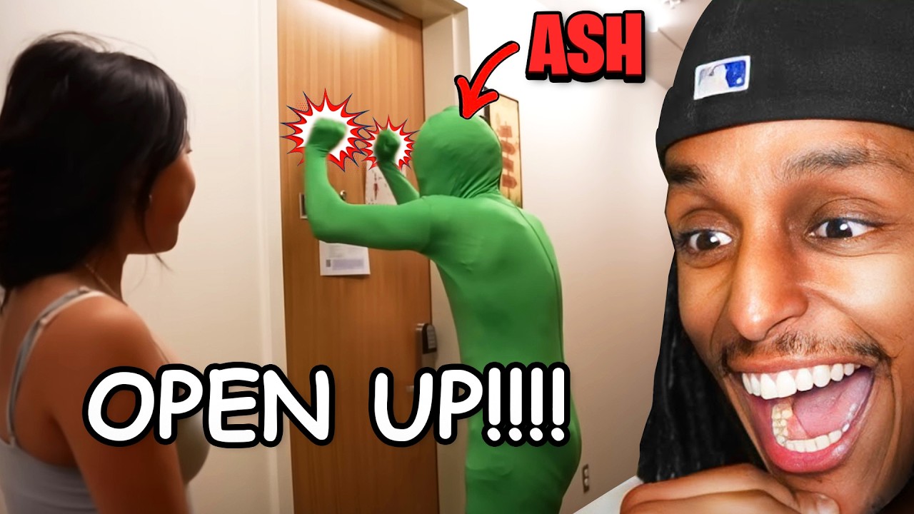 ASH TROLLS STRANGERS WITH EXTREME DING DONG DITCH!