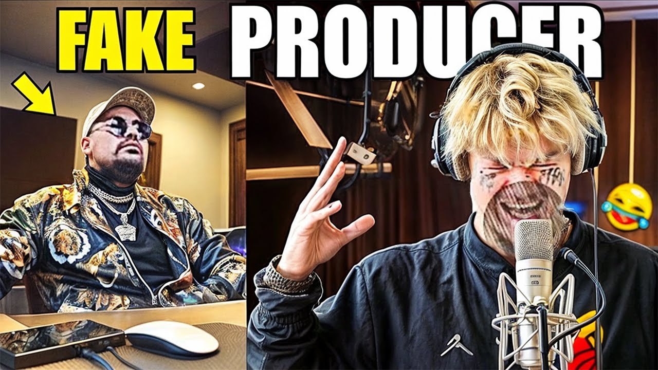 Fake STUDIO PRODUCER Prank on a SoundCloud RAPPER!! (MUST WATCH)