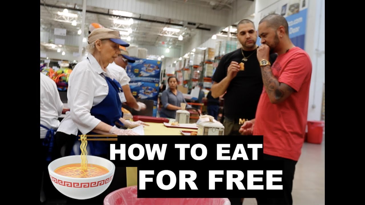 HOW TO EAT ALOT OF FOOD FOR FREE!!! 🍽😂😭