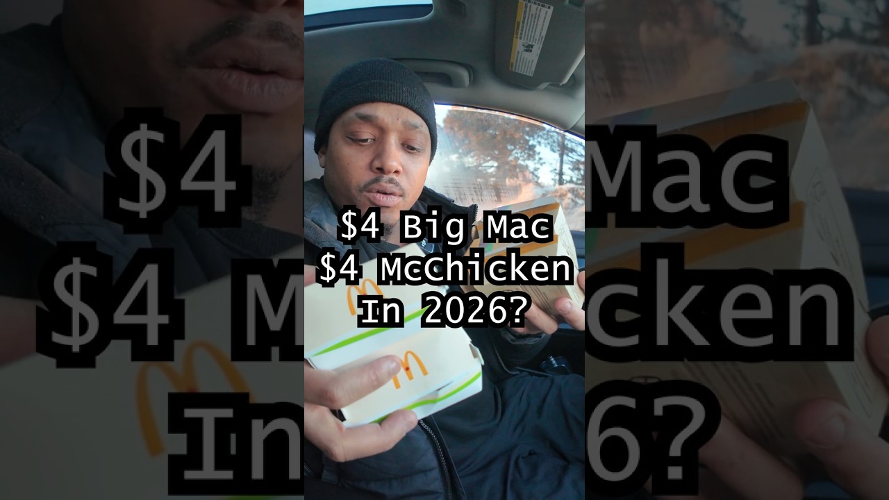 $4 McChicken & $4 Big Mac in 2026?