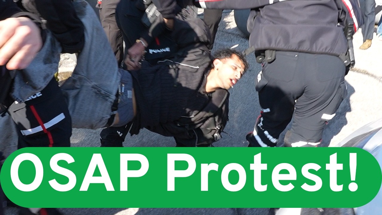 Police Altercation at OSAP Protest! (Queen’s Park)