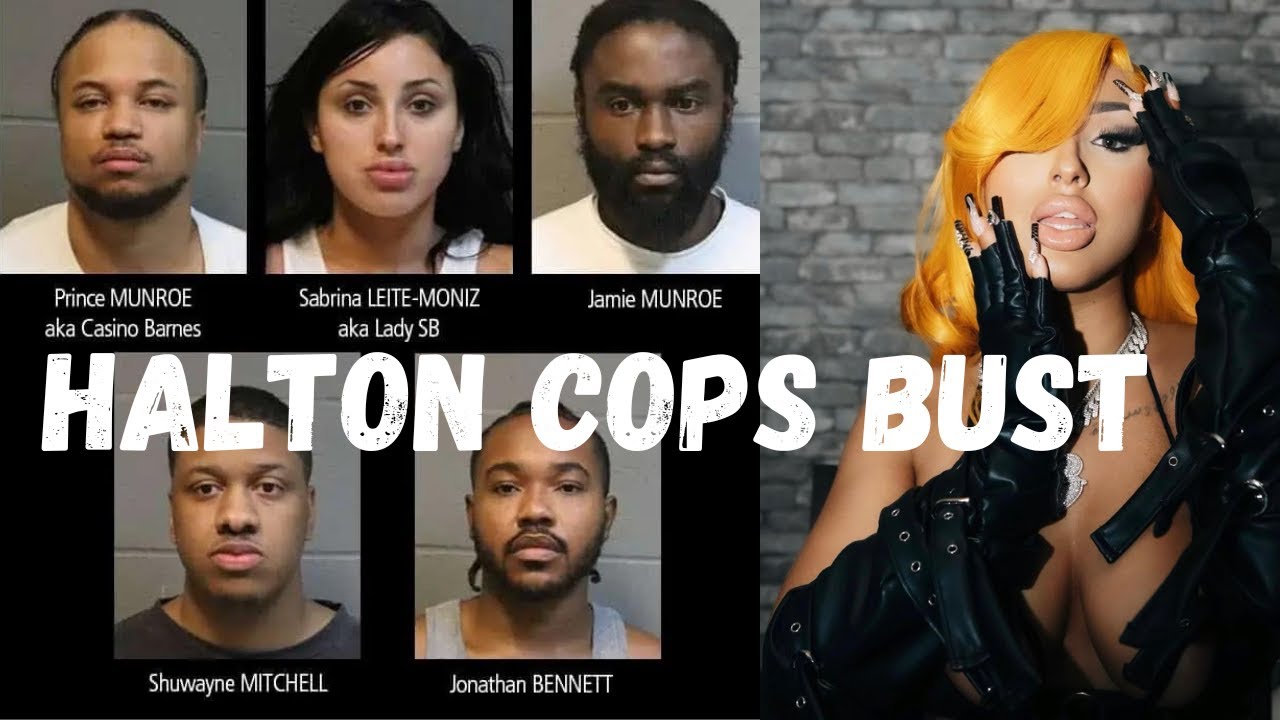 Toronto female rapper LADY SB ARRESTED in human trafficking ring with Casino Barnes and others