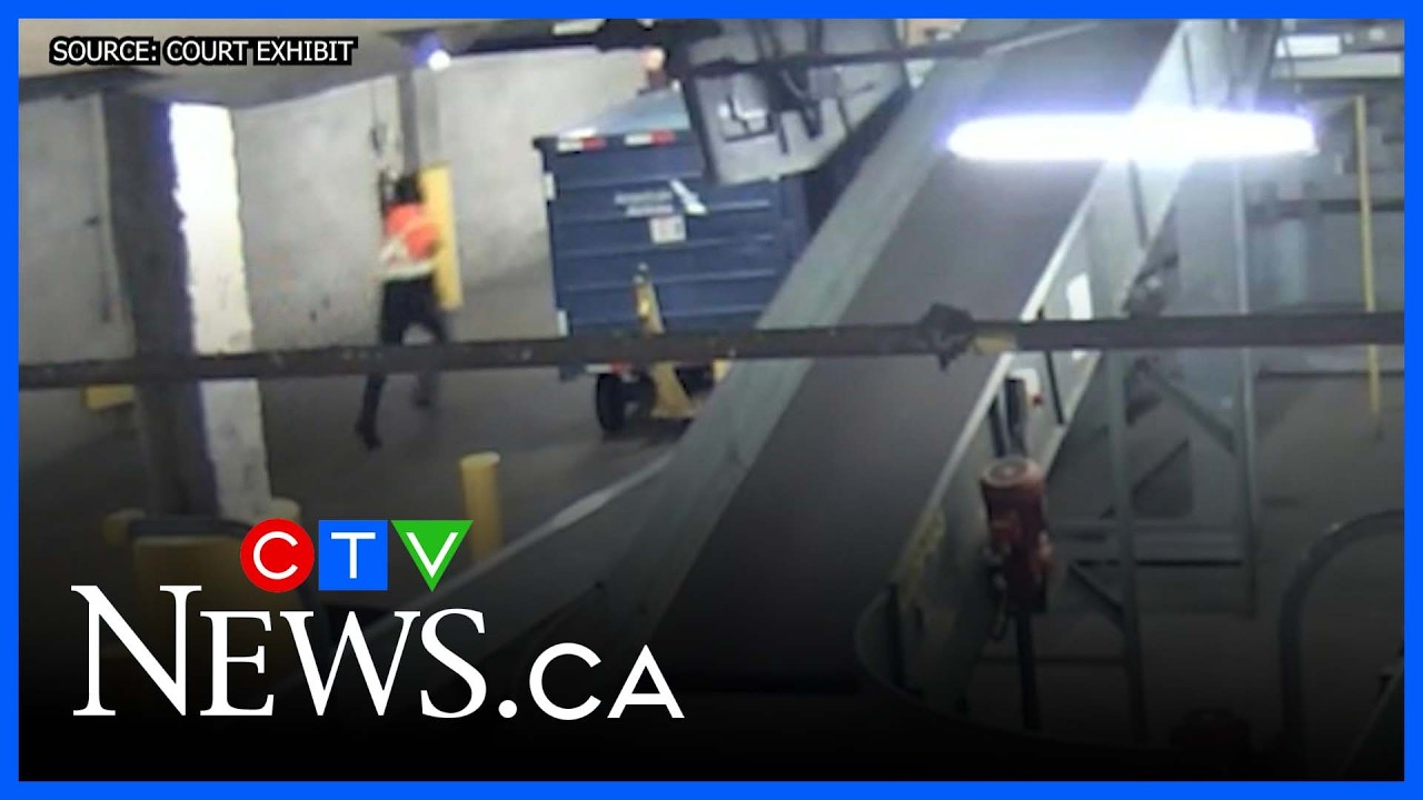 Dramatic video shows takedown of baggage handler at Toronto’s Pearson airport