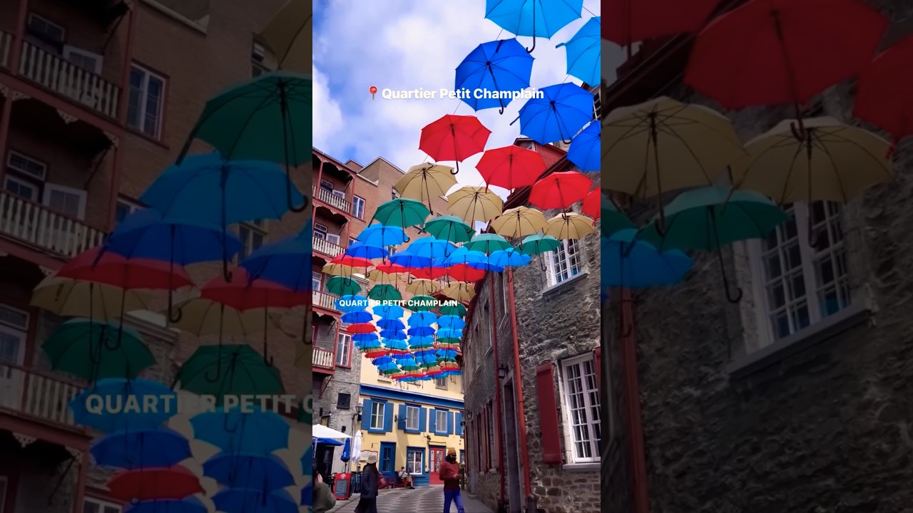 1 Day Itinerary in Quebec City 🏰☀️ visit the top spots even on a day trip!