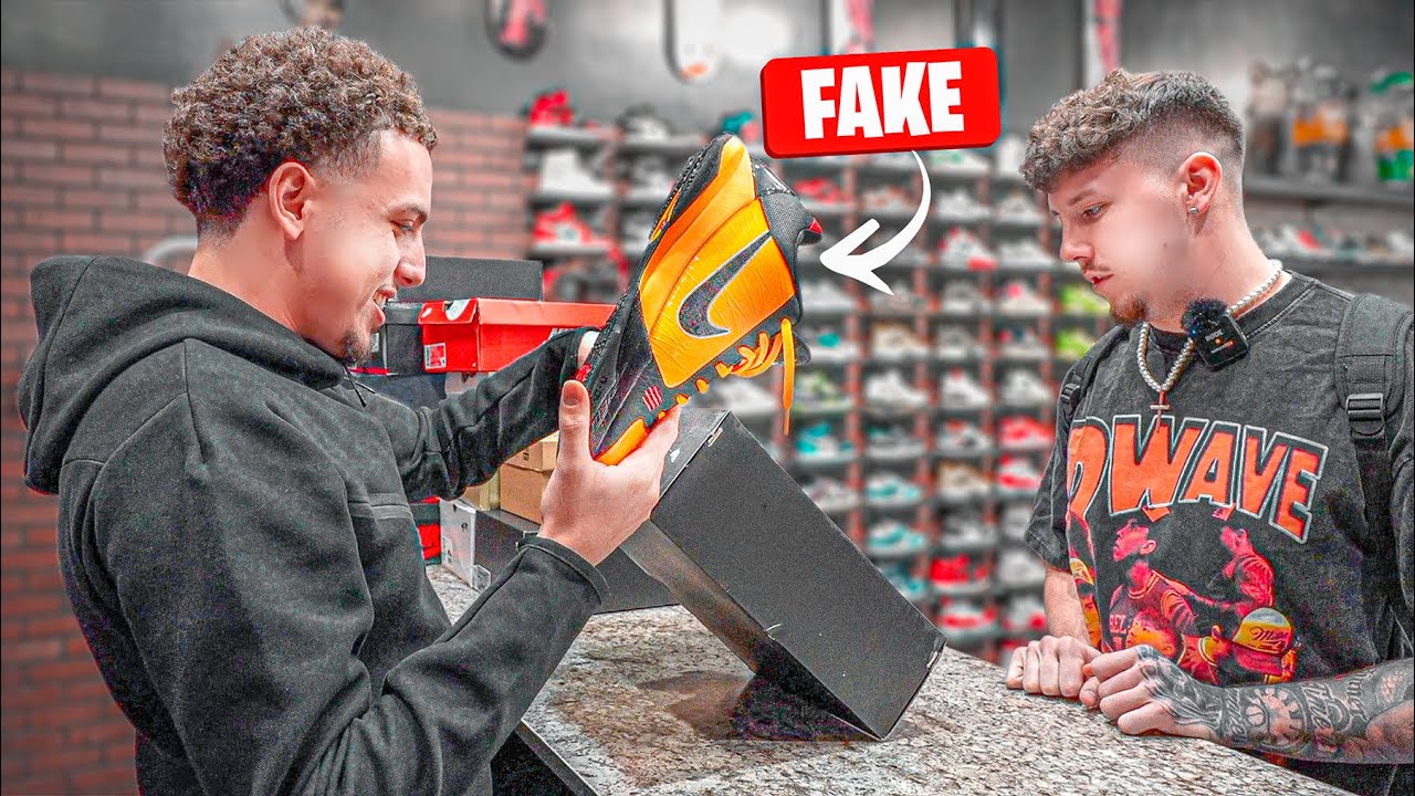 Your Shoes are Fake!